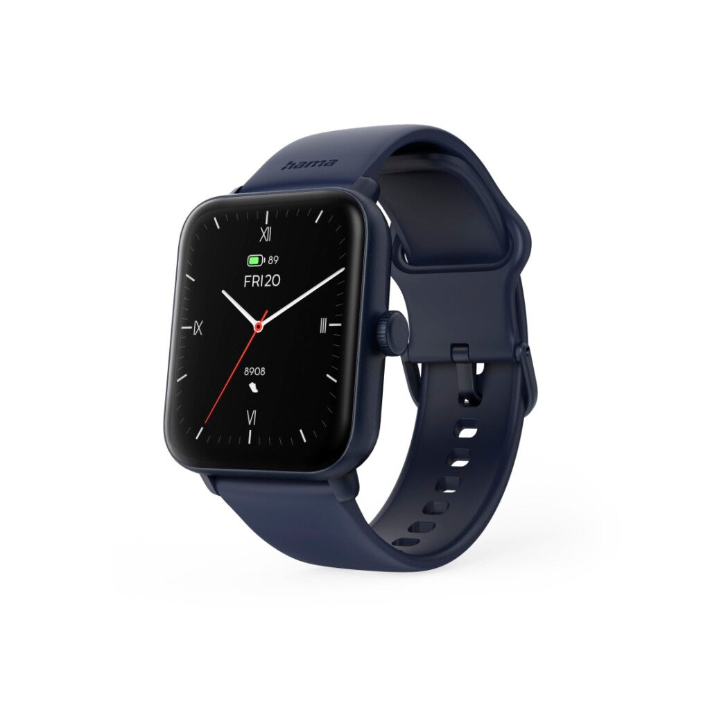 Hama Smartwatch 6010 Gps Tft-Display Telefoonfunctie Waterdicht 1.65 Inch Zwart