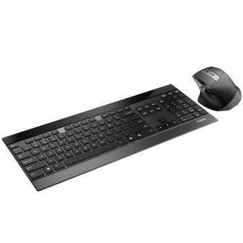 Rapoo 9900M Wireless Ultra-Slim Multi-Mode-Deskset Ui Black