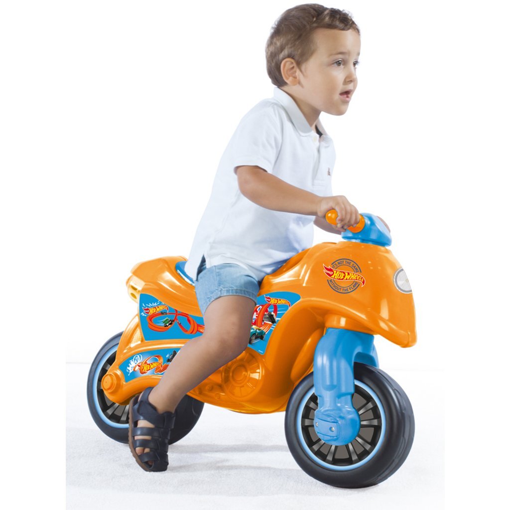 Dolu Hot Wheels Loopmotor Blauw/Oranje