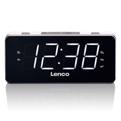 Lenco Cr-18 Wekkerradio Wit